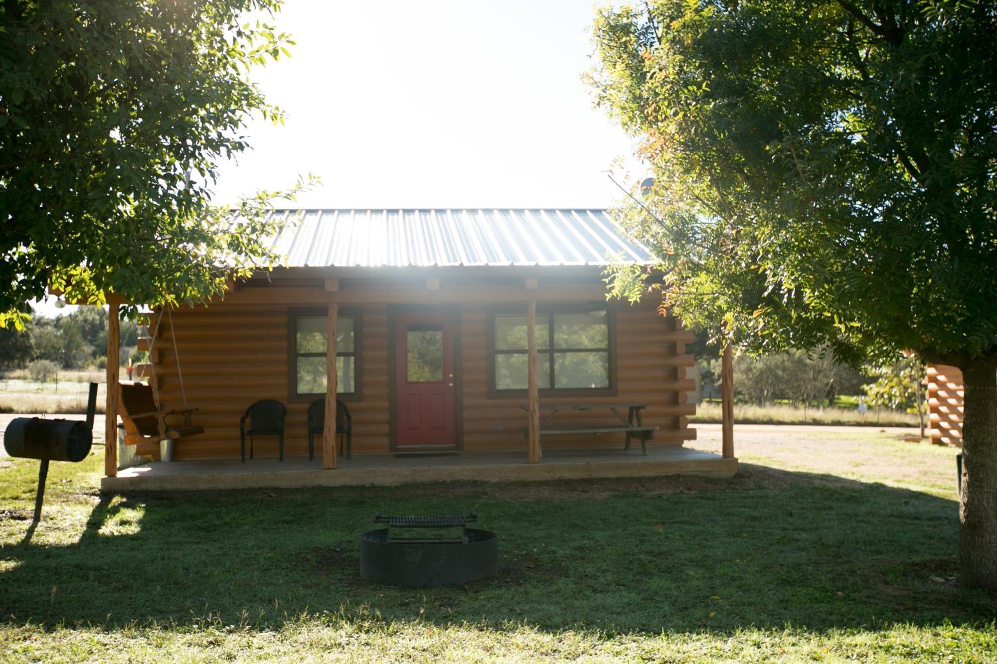 River Bluff Cabins Rio Frio Eksteriør bilde